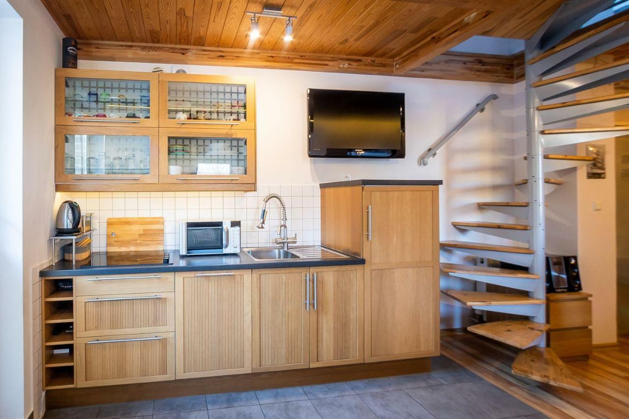 Апартаменты Apartament Verde Леба Экстерьер фото